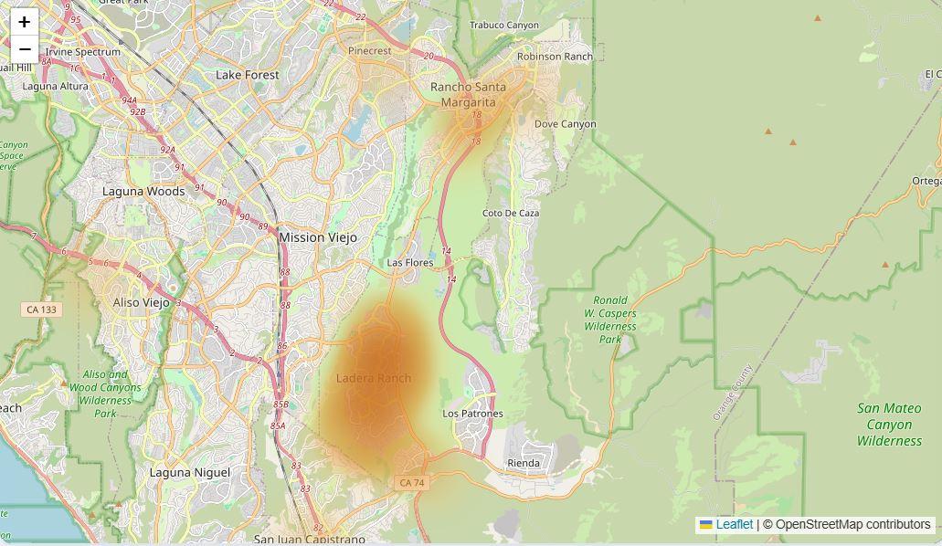 Ladera Health Map